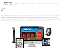 Tablet Screenshot of mysticnet.com